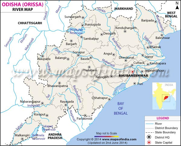 mahanadi river map in odisha        <h3 class=